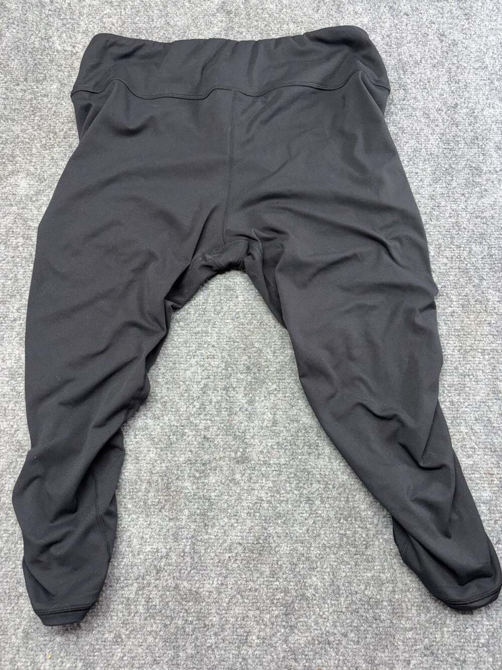 Sweetflexx Resistance Leggings Women’s 14 Black Hi-Rise Cropped Band Pockets Gym